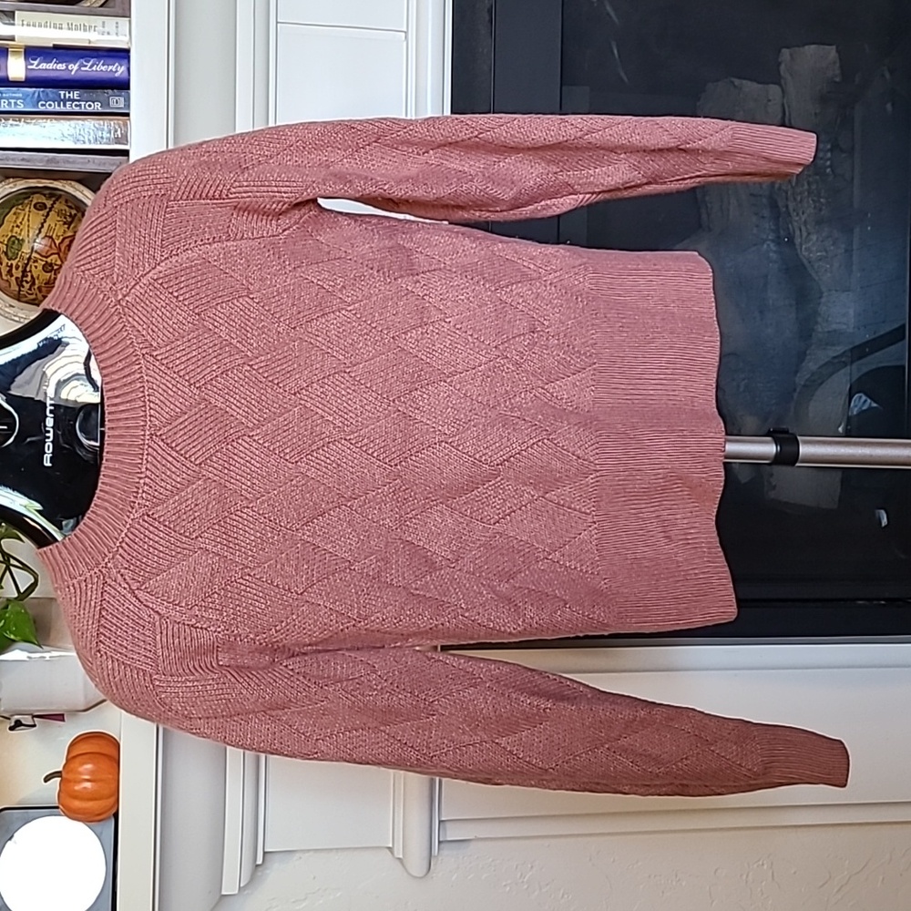 KENDALL +‎ KYLIE MAUVE SWEATER WOMENS SIZE MEDIUM